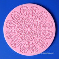 Flower Round Silicone Lace Mat Cake Decorating